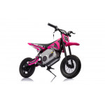 Elektrická motorka Cross A9901 350W ružová